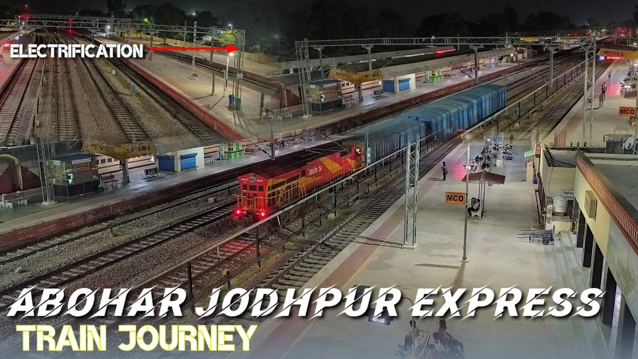 Abohar Jodhpur Express Train Journey | Suratgarh To Pipar Road Jouney*बिना टिकट के करनी पड़ी यात्रा*