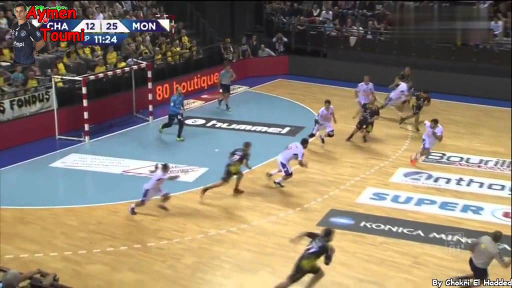 Aymen Toumi : CHAMBÉRY 25 - 35 MONTPELLIER/MONTPELLIER 32 - 31 PSG