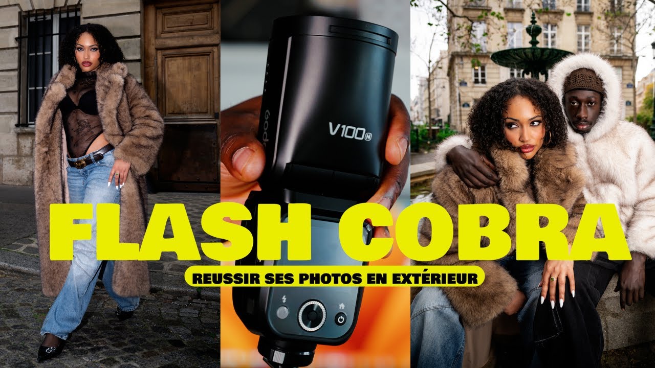 Réusssir ses PHOTOS au FLASH COBRA en EXTÉRIEUR