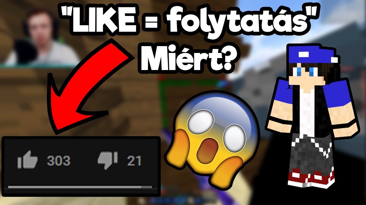 🤔 MI&Eacute;RT K&Eacute;REK LIKEOKAT? 😱 | LegendaryMC BedWars #71
