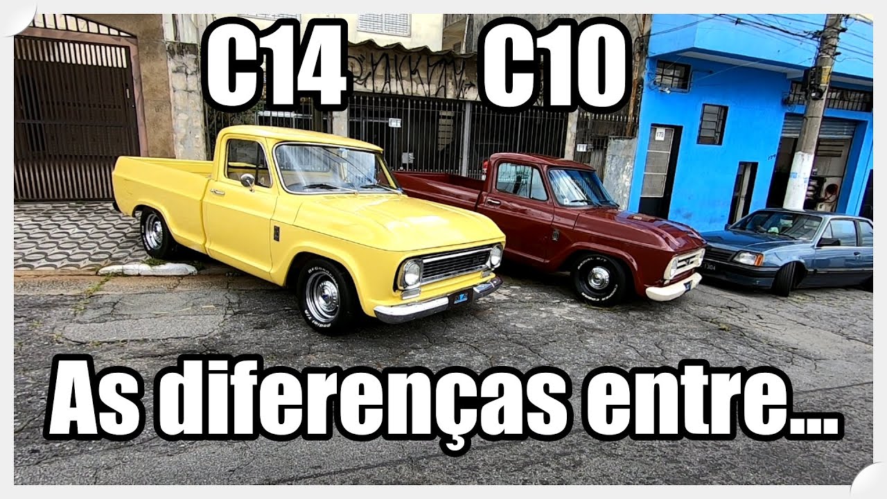 Diferenças entre C10 1979 e C14 1974 dois clássicos imaculados dos anos 70