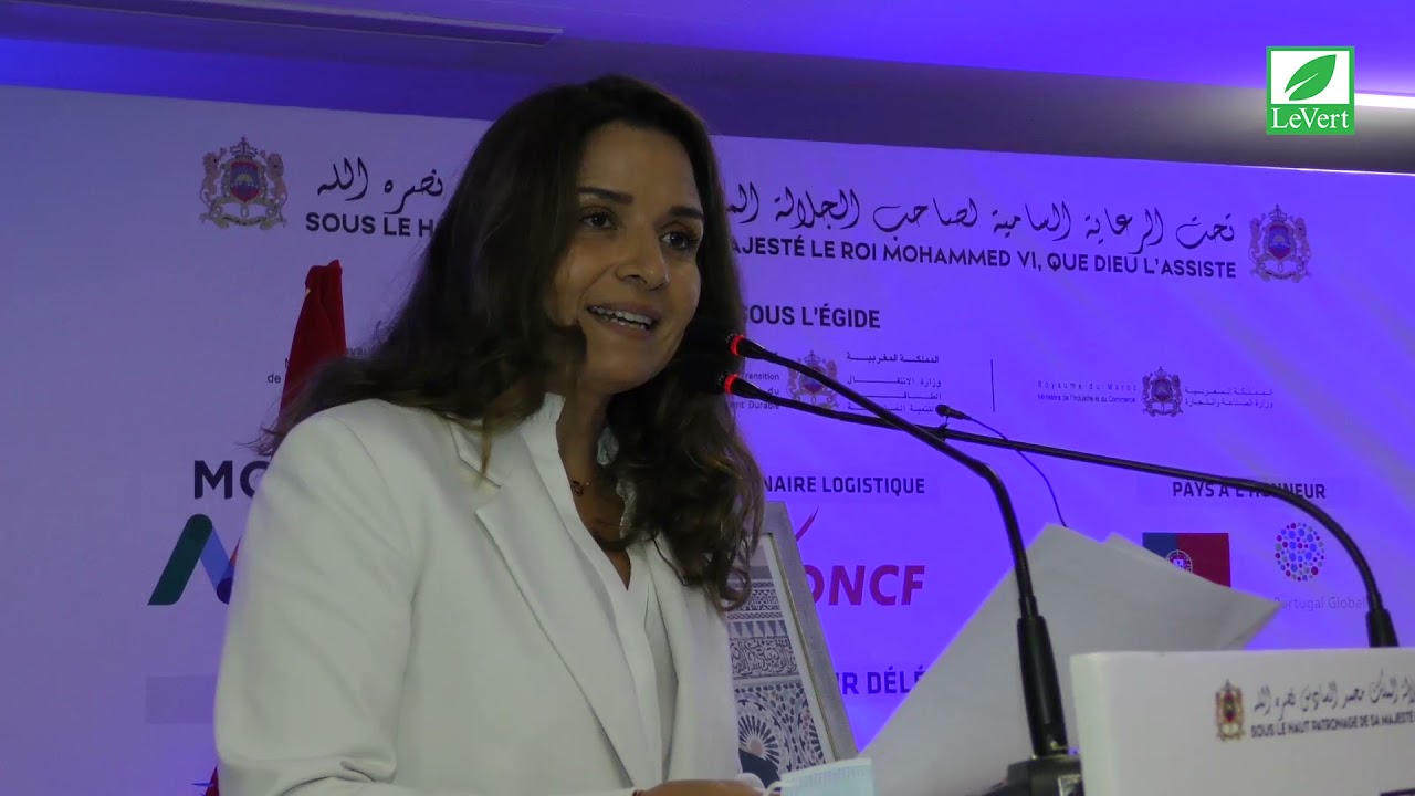 Mme. Leila BENALI lors des salons de la FENELEC 2021
