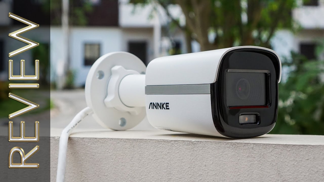 Annke NC400 NightCroma Full Color Night Vision 4MP Bullet IP Security Camera Review