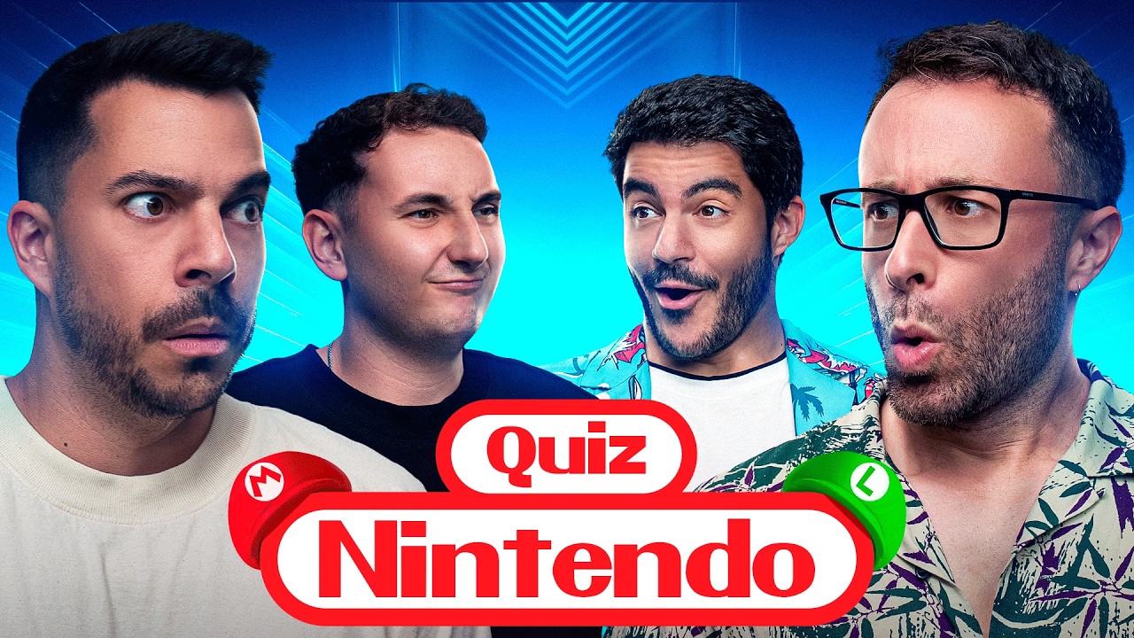 ¿Quién sabe MÁS de NINTENDO? | QUIZ NINTENDO con OscarBrock, Ray Bacon, Xamork y Kopurista