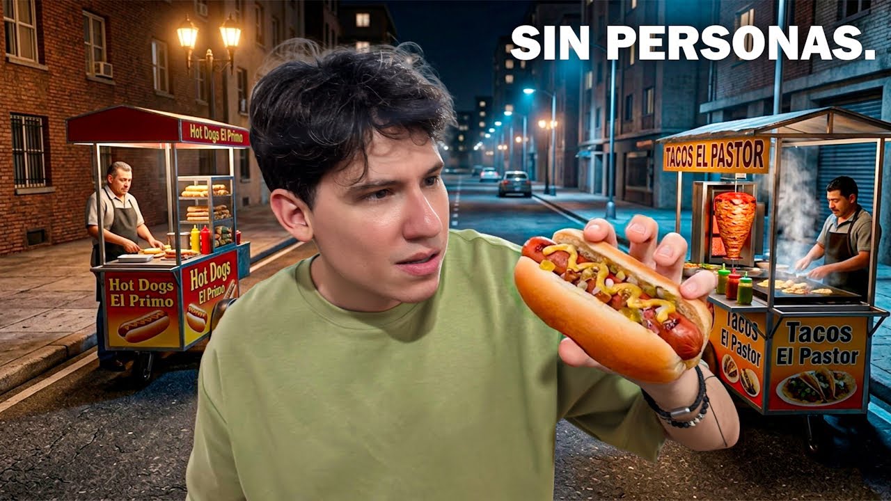 Probando todas las Carretas de Comida que vea sin personas - Parte 2