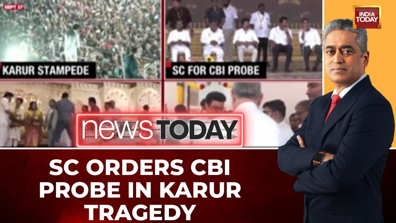 Karur Stampede Horror: SC Orders CBI Probe Into 41 Deaths, Raps Madras High Court