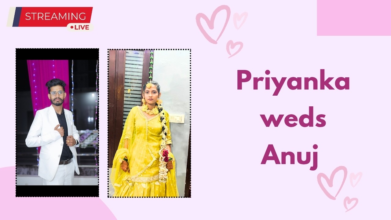 🔴LIVE : WEDDING CEREMONY || PRIYANKA 💞 ANUJ || LIVE BY : DURGA DIGITAL STUDIO // +91 98133 13665