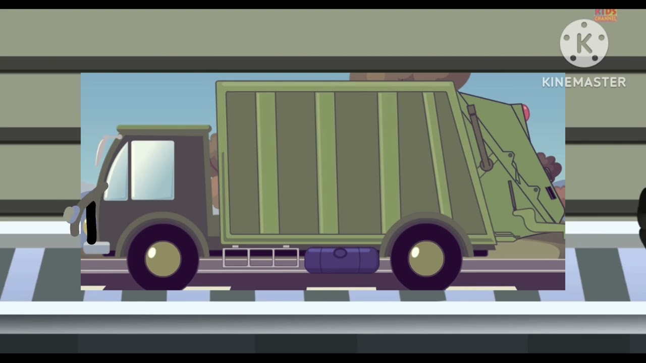 Garbage truck car wash