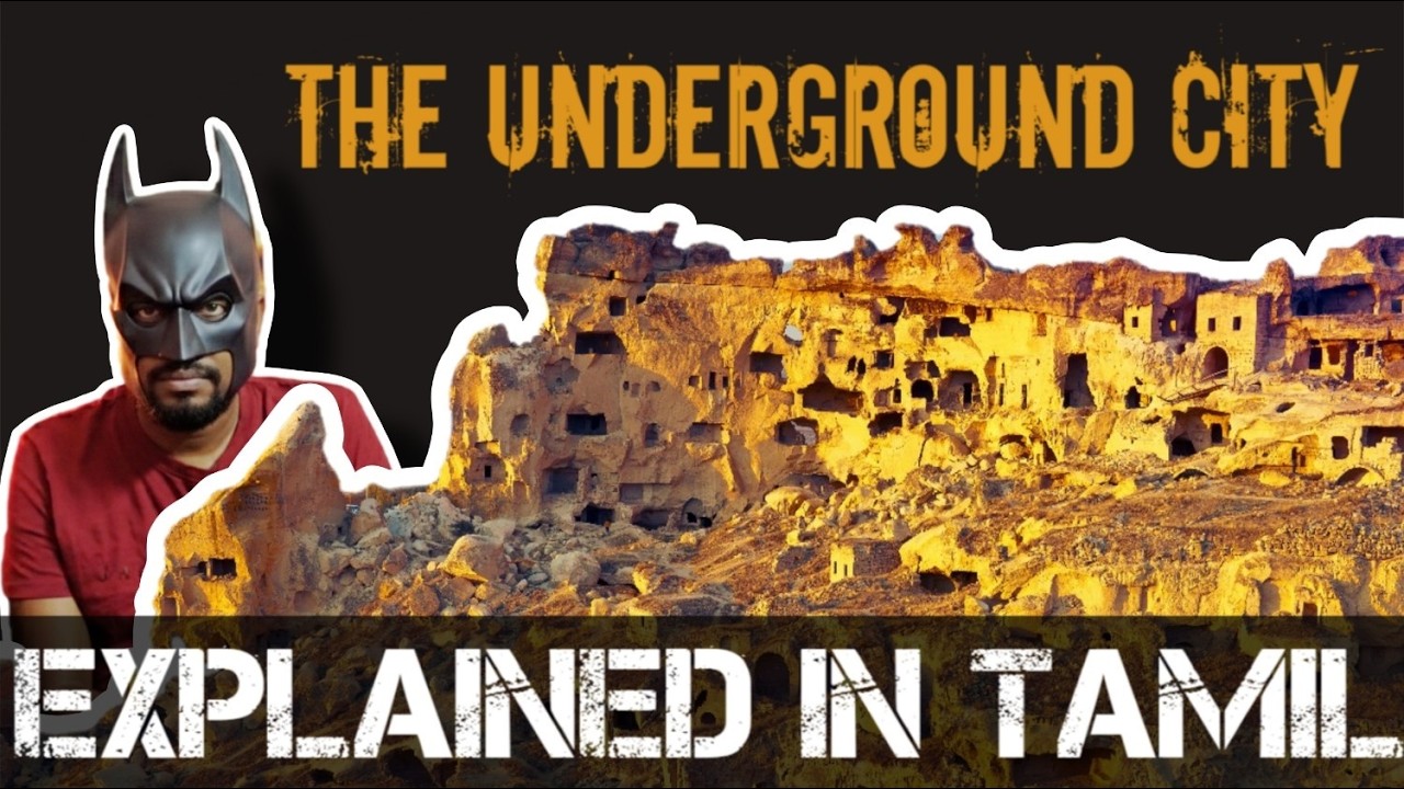 Derinkuyu Underground City🔥| Tamil Review | Honey Badger