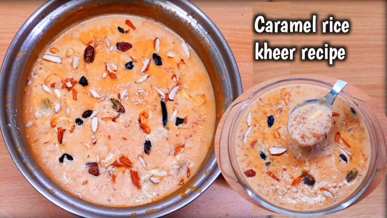 Caramel kheer recipe | Odia bhoji style khiri | Rice kheer | Caramel payasam | Caramel rice pudding