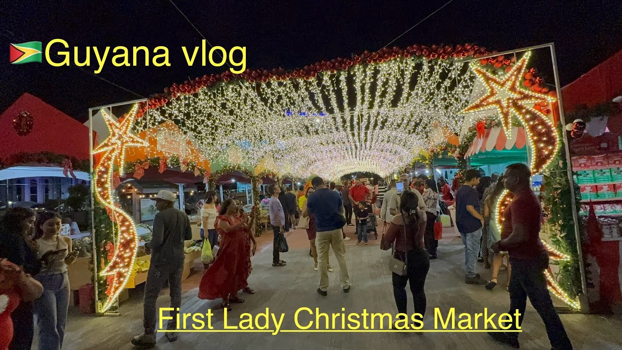 Happening Now at Kingston Seawall ,First Lady Christmas Market From 19-21 dec 2025 #subscribe 