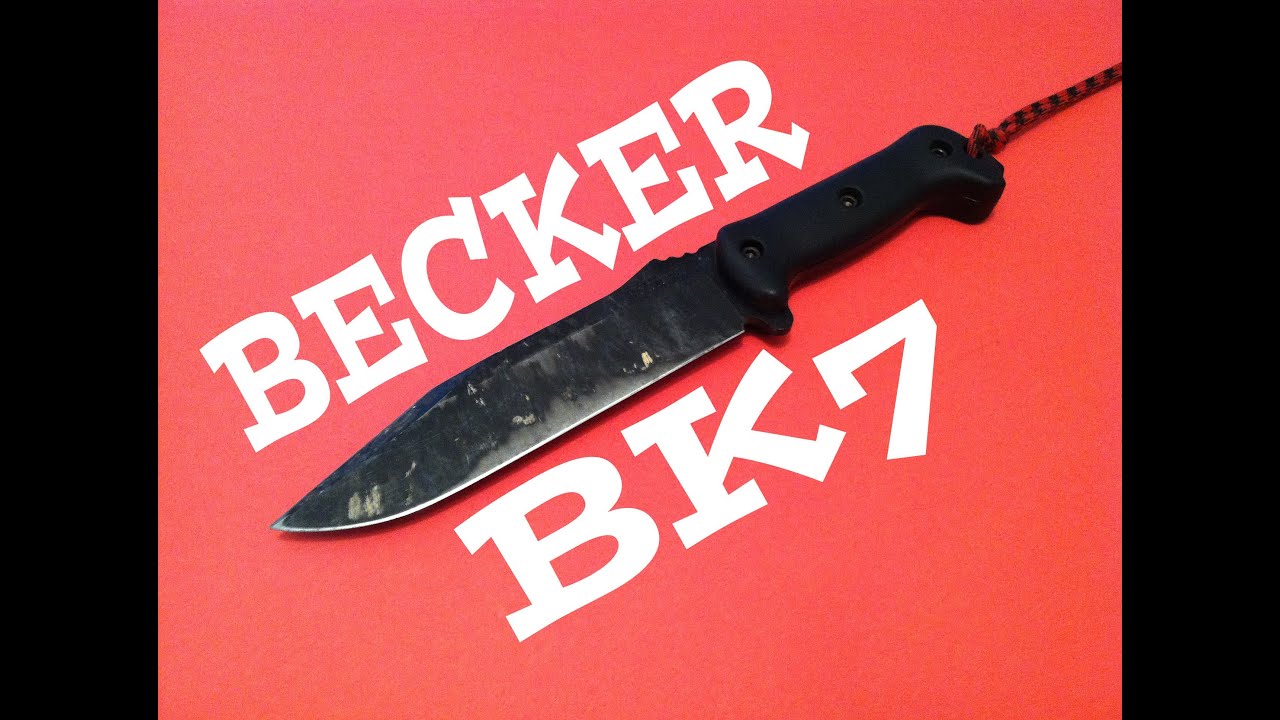 Ka-Bar Becker BK7 Field Test & Knife Review