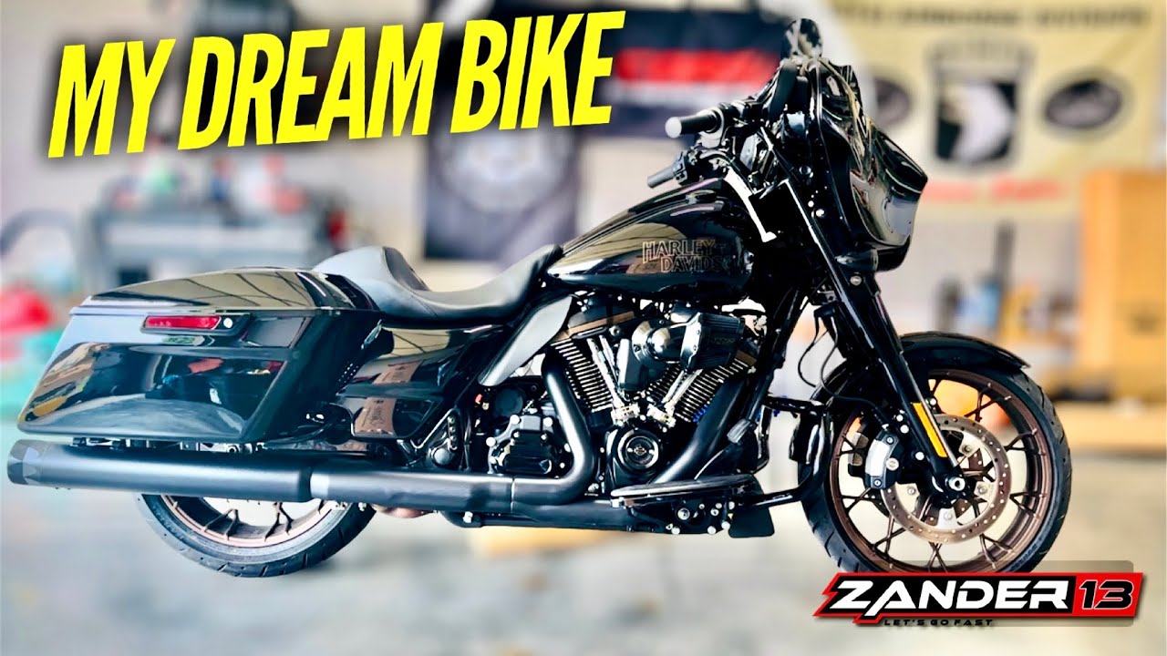 FINALLY BOUGHT MY DREAM BIKE HARLEY DAVIDSON STREET GLIDE ST!