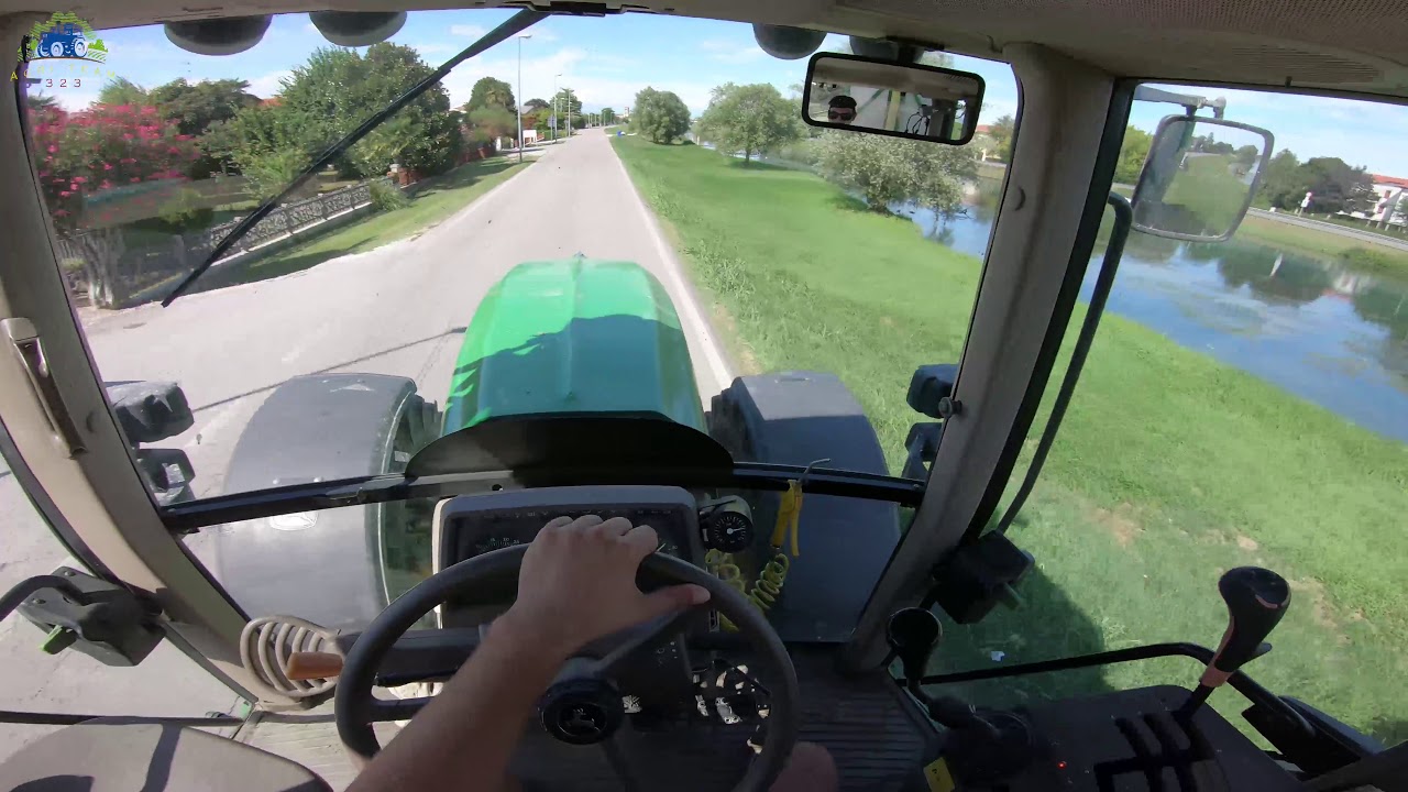 CAB VIEW| JOHN DEERE 6930 & FELTRINA | Mais Silage