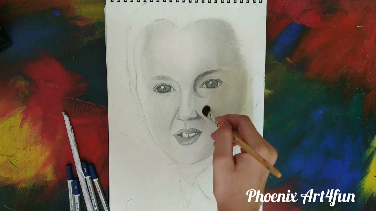 #4 Drawing Draco Malfoy(Tom Felton) from Harry Potter
