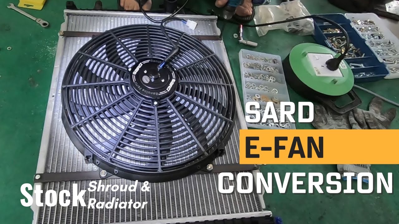 E36 Electric Fan Conversion