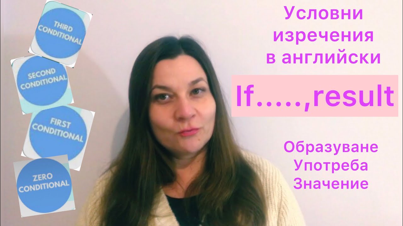 Conditionals in English Как да съставим и употребим условни изречения Английска граматика