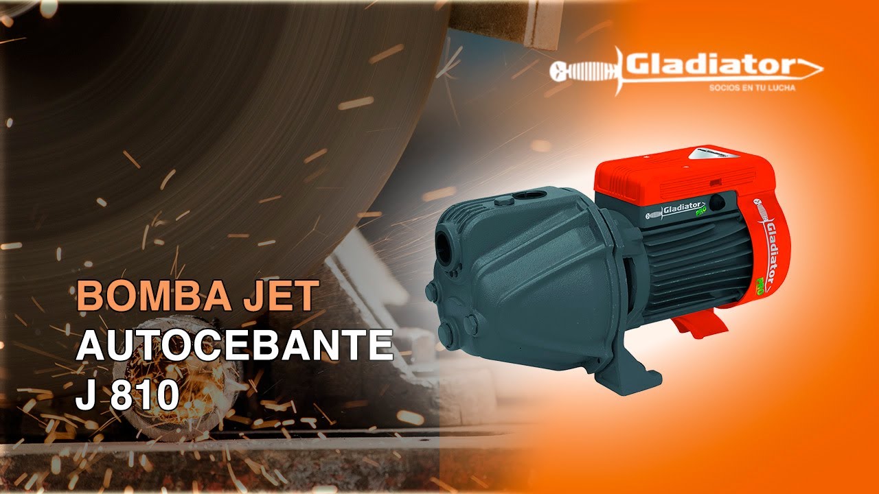 BOMBA JET AUTOCEBANTE 1hp 48 lmin GLADIATOR - SKU: 50729