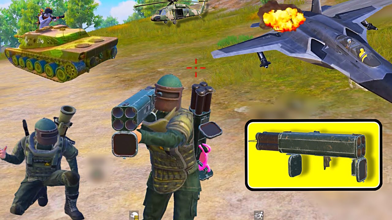 🔥Double M202 To Destroy Full Helicopter,Tank,Jet Squads in PAYLOAD 3.0😰PUBG MOBILE