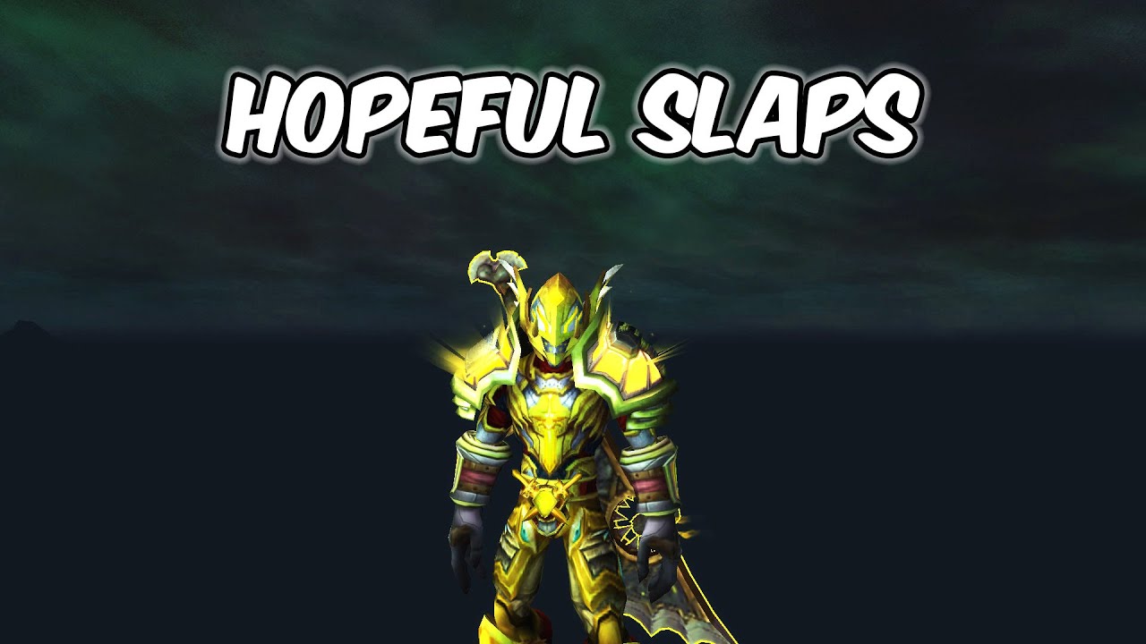 Hopeful Slaps - Retribution Paladin PvP - WoW BFA 8.3