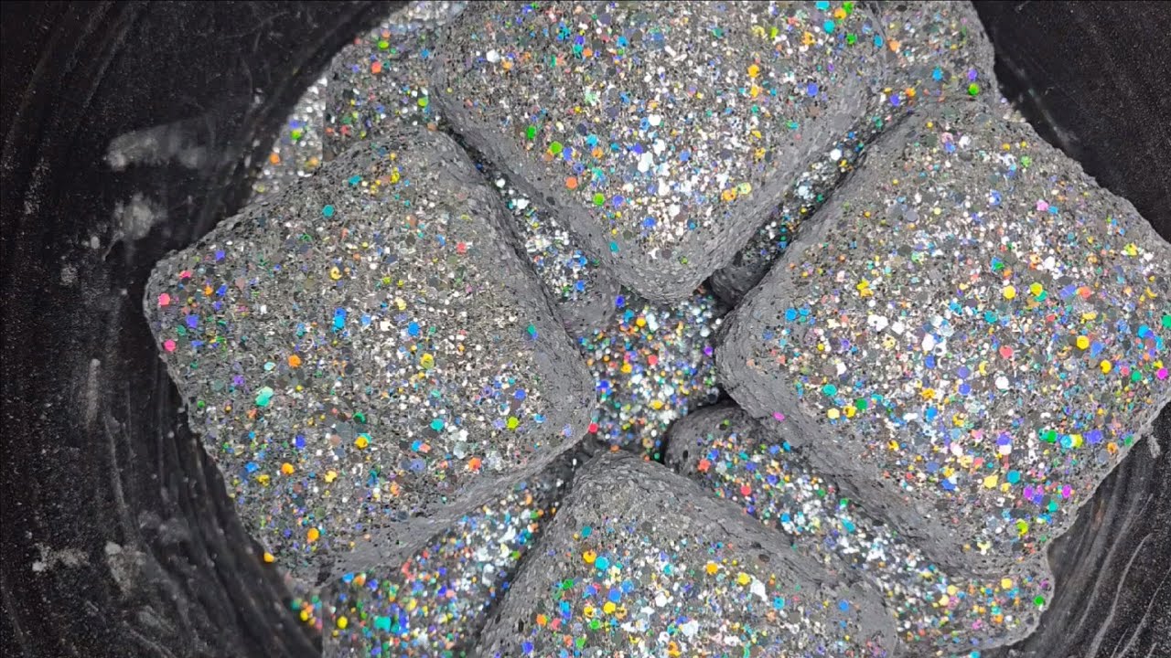 Sparkly Glittery Pasted Plain Janes | Gym Chalk ASMR | Oddly Satisfying
