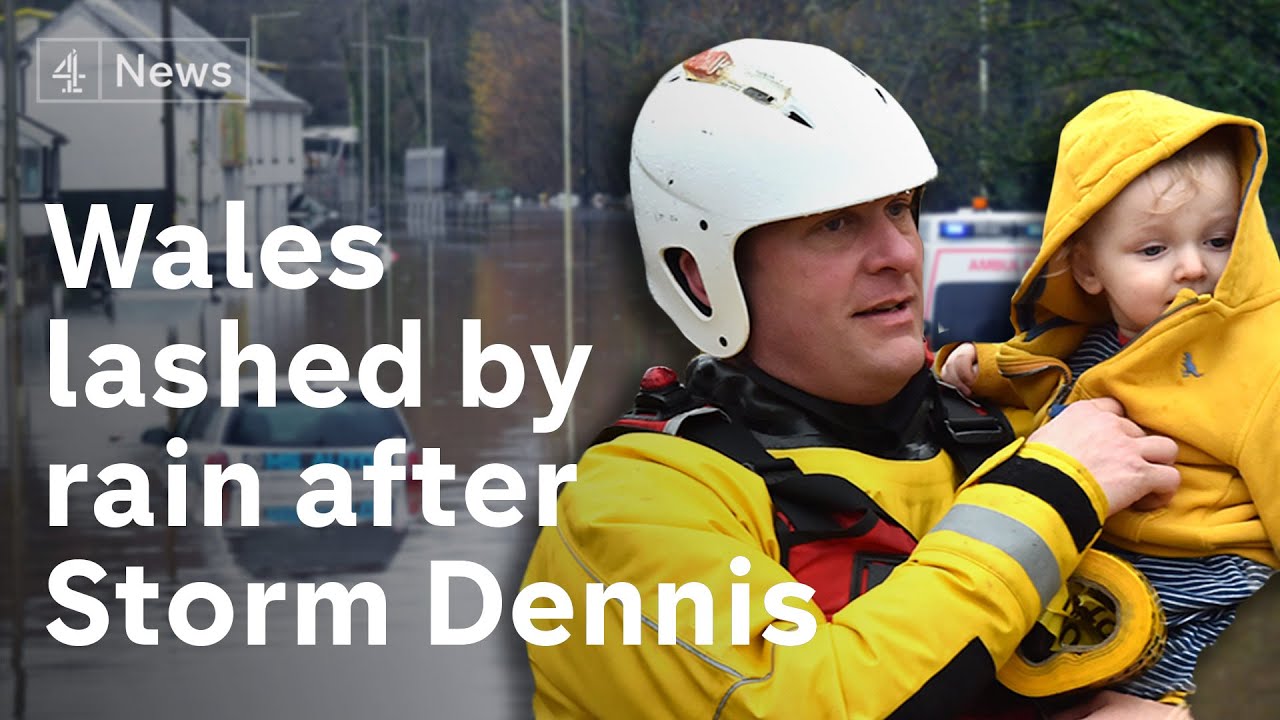 More rain hits Wales amid Storm Dennis fallout