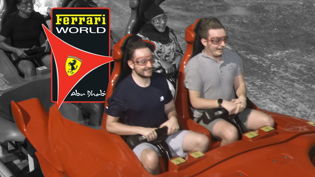 FIRST TIME to Ferrari World Abu Dhabi - Vlog (2023)