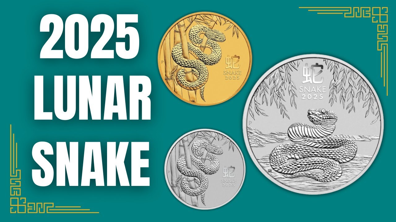 2025 Lunar Year of the Snake Gold, Silver and Platinum Coins filmed at the Perth Mint Series III