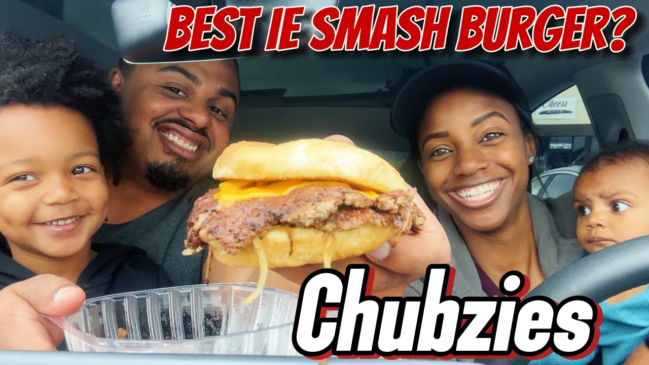 Our Family Tries Chubzies Smash Burgers in San Bernardino (IE) for the First Time!