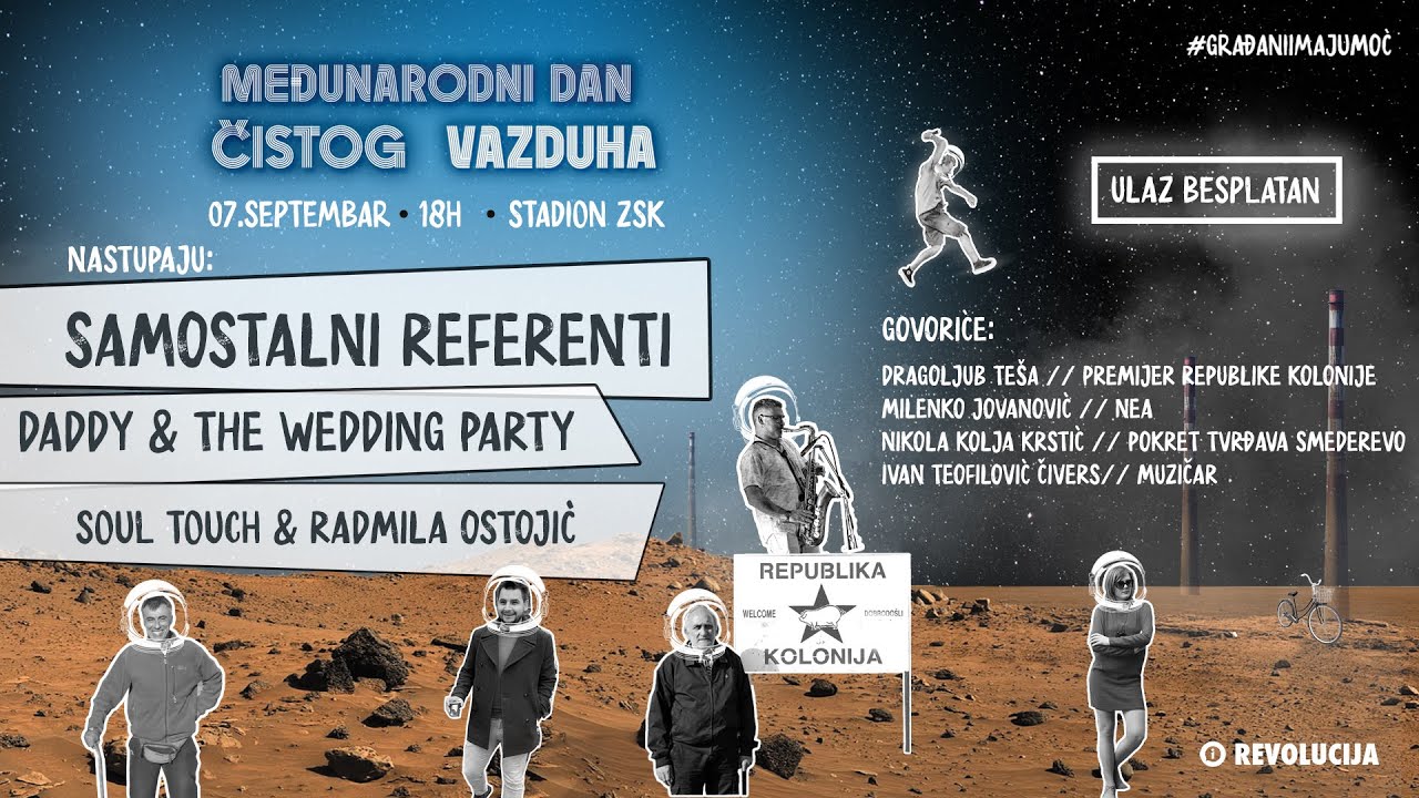 Koncerti podr&scaron;ke / Međunarodni Dan čistog vazduha