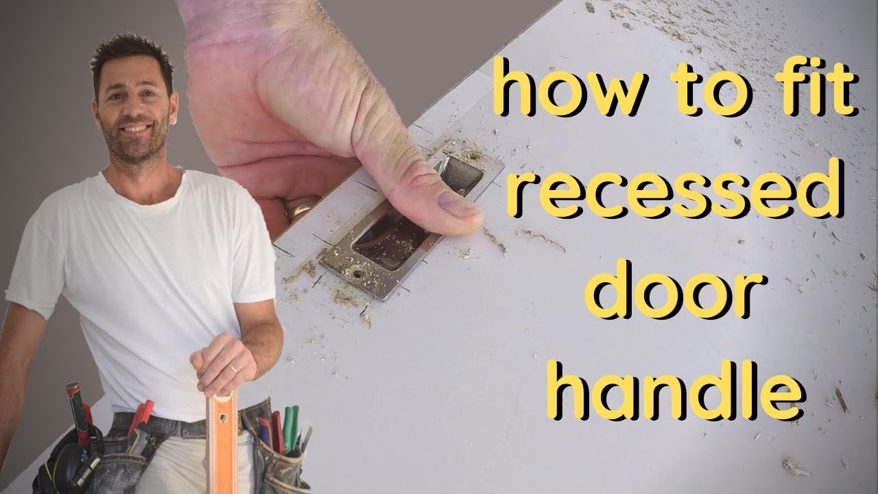 sliding door handle installation – with Inspire DIY