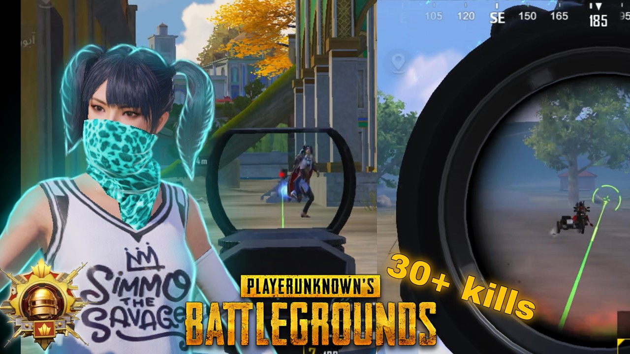 30+ Kills in 1 Game | Erangel | PUBG Mobile