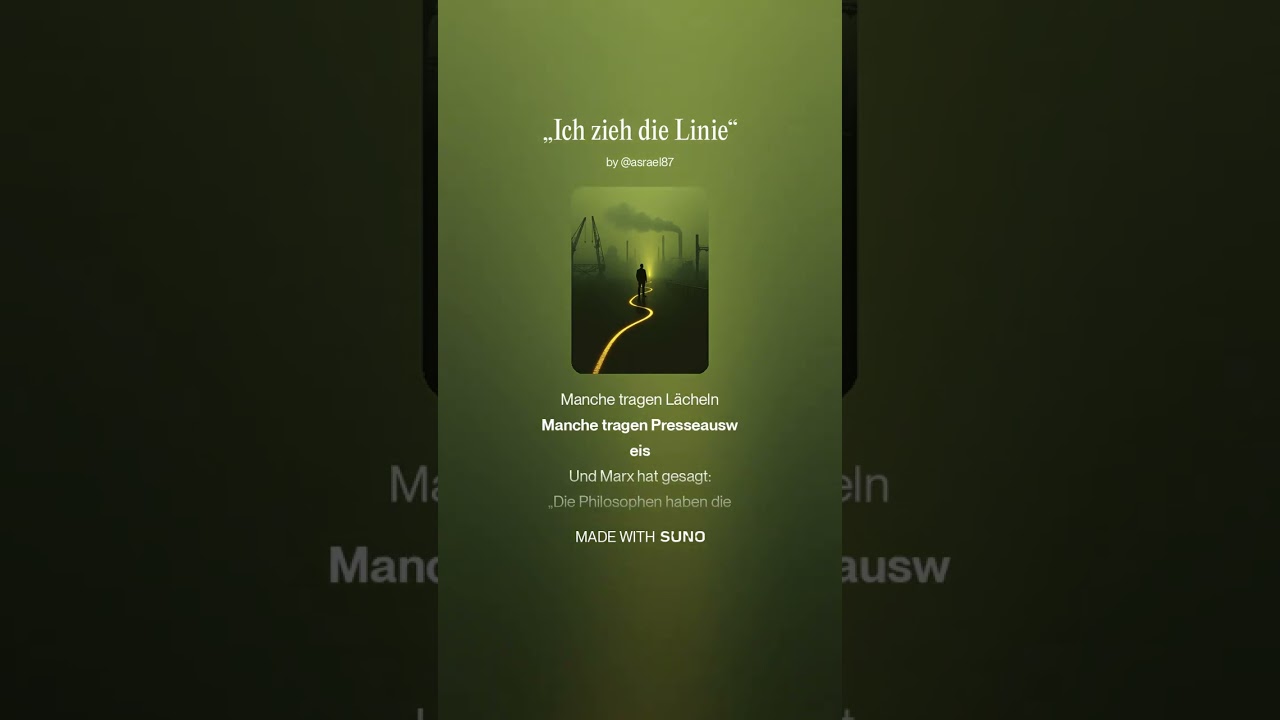 „Ich zieh die Linie“
