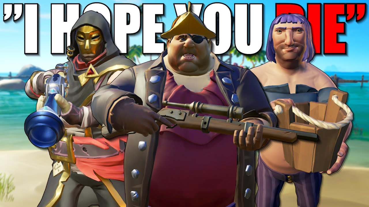 Sinking The ANGRIEST FAMILY In Sea Of Thieves