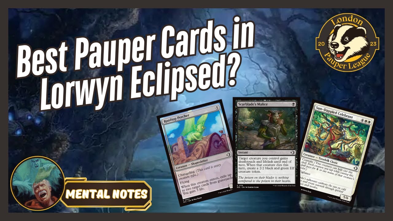 Top 5 Pauper Cards from Lorwyn Eclipsed - Mental Notes