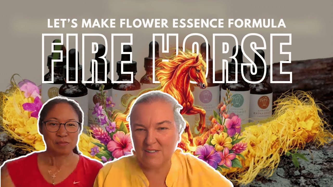 Fire Horse energy is here—let’s make a flower essence formula!
