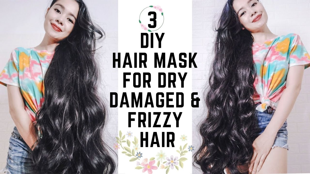 3 DIY Hair Mask Recipes For Dry & Fizzy, Damaged Hair Treatment At Home-Beautyklove