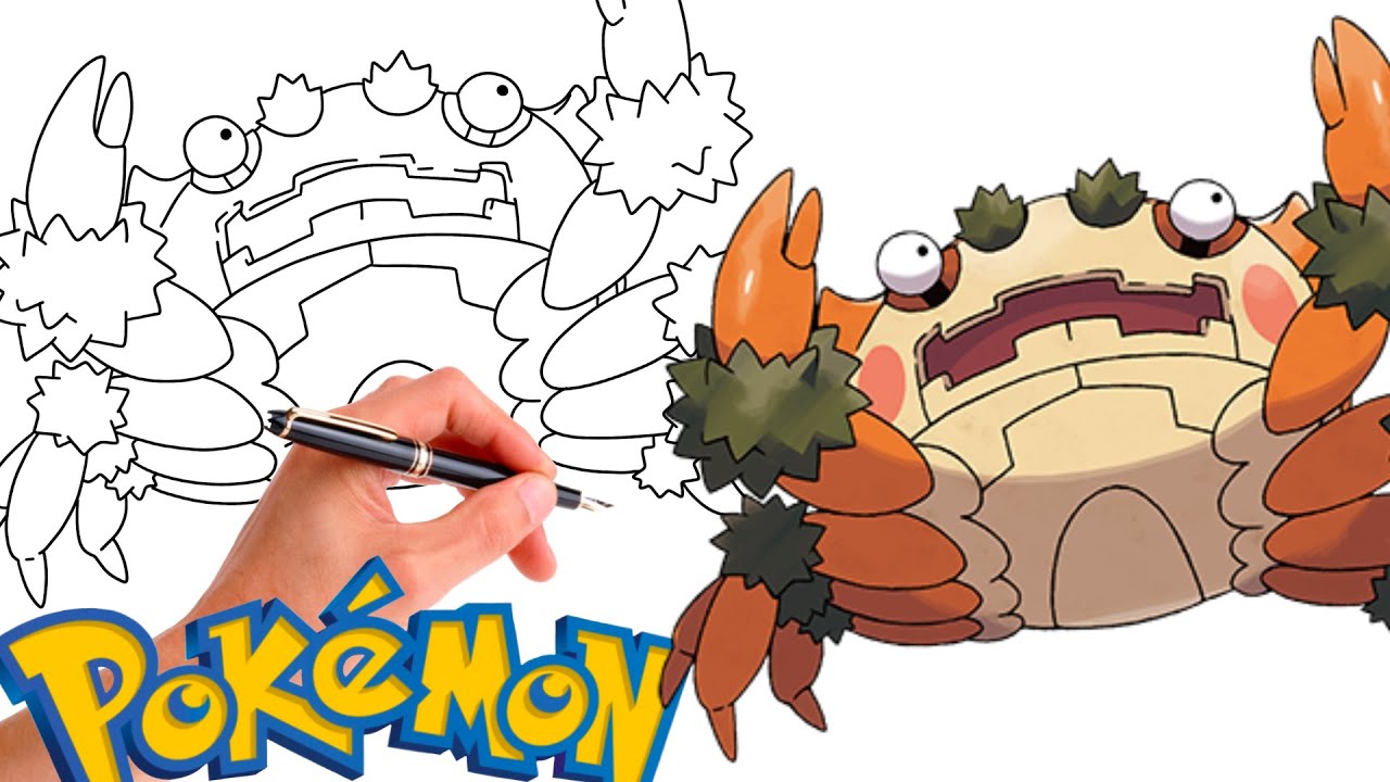 How To Draw KLAWF POKEMON #950 | Generation 9