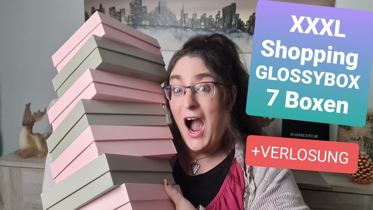 GLOSSYBOX  SALE  BUNDLES  XXXL ESKALATION | 3er Schweden | 2er Frankreich | und noch 2er MEN