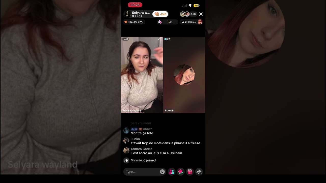 Live selyara veut quitter mon pain 😱😡