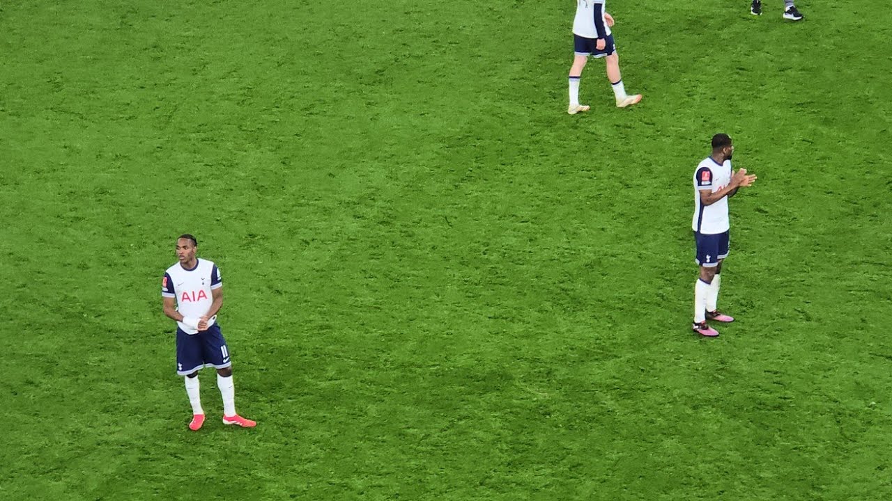 FULL-TIME: Aston Villa 2-1 Tottenham: The Spurs Players After The Game: Tel Gives Fan His Shirt