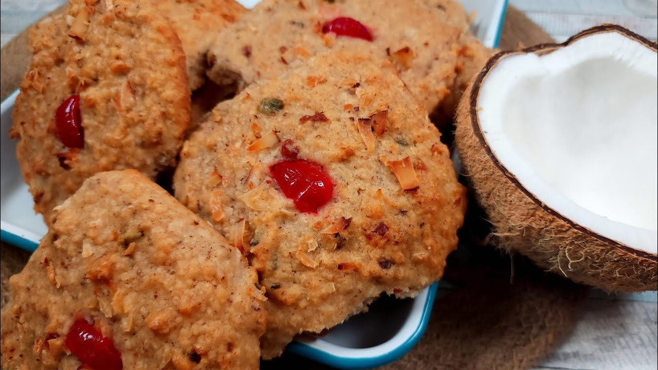 Trini Coconut Drops | Rock Buns/Rock Cakes