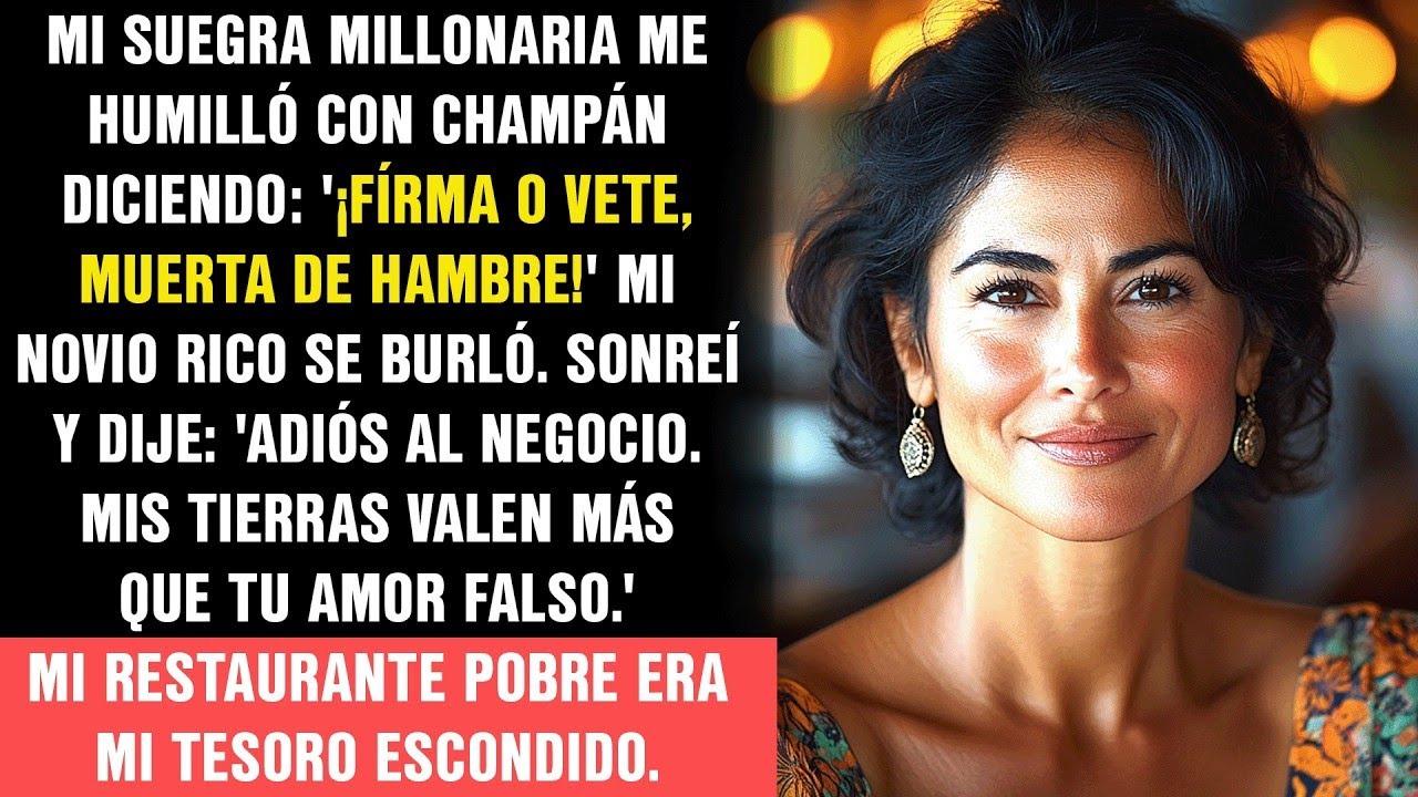 MI SUEGRA MILLONARIA ME HUMILLÓ DICIENDO  '¡FÍRMA O VETE, MUERTA DE HAMBRE!' MI NOVIO RICO SE BURL