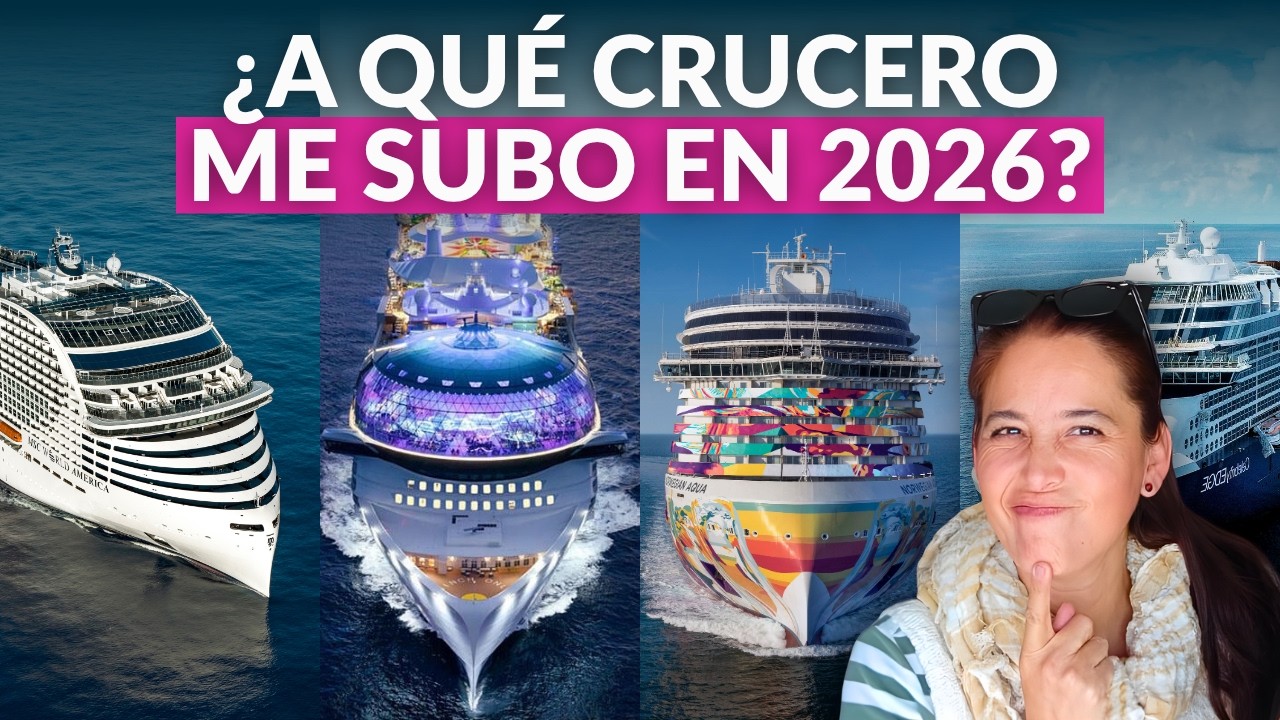 A qu&eacute; crucero me subo en 2026?🚢✨ #cruceros #vacaciones #viajes #royalcaribbean