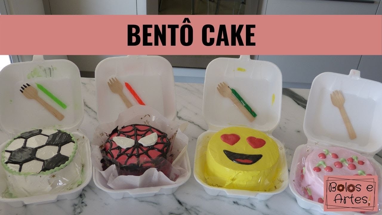Bentô Cake - BOLO NA LANCHEIRA