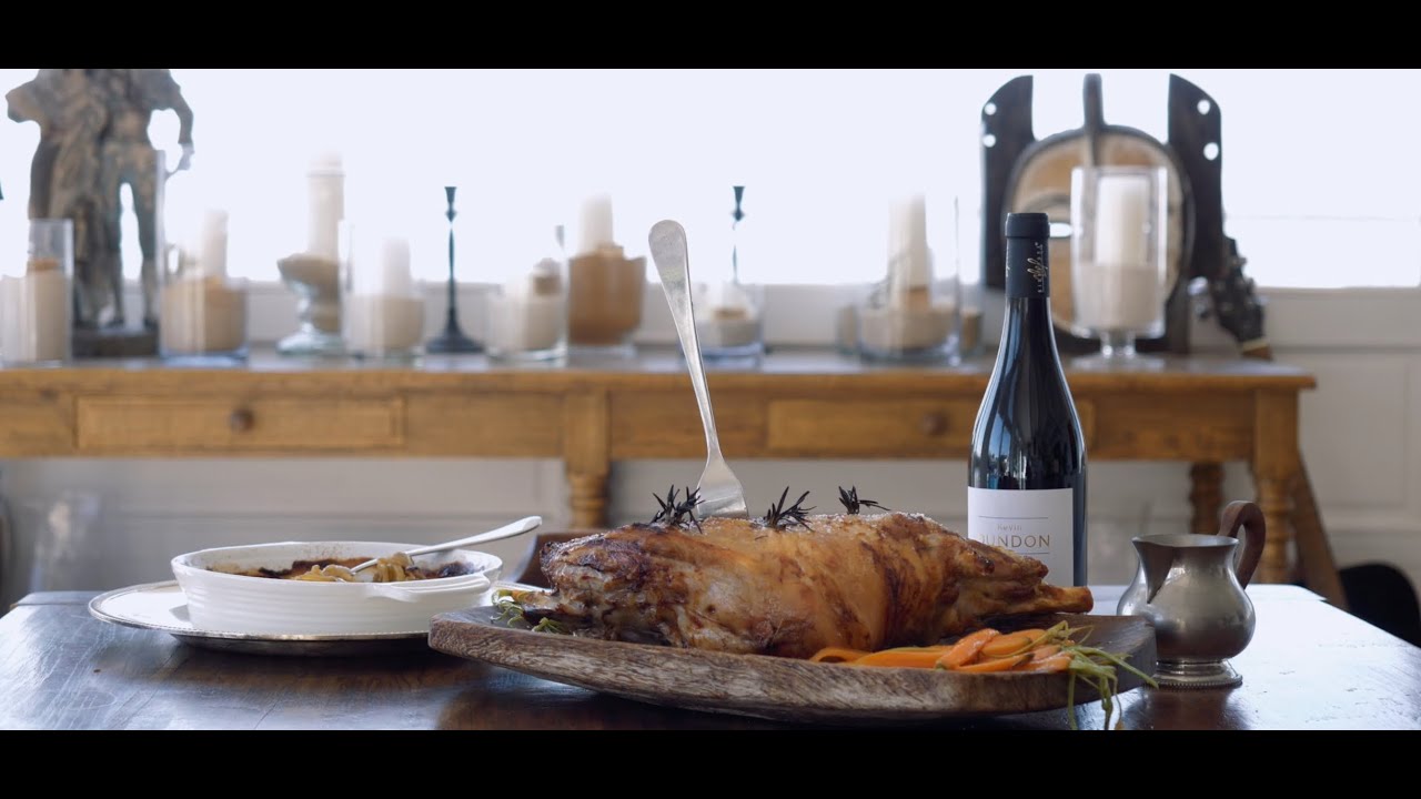 Signature Chef  Kevin Dundon's recipe : Roasted Irish Lamb leg