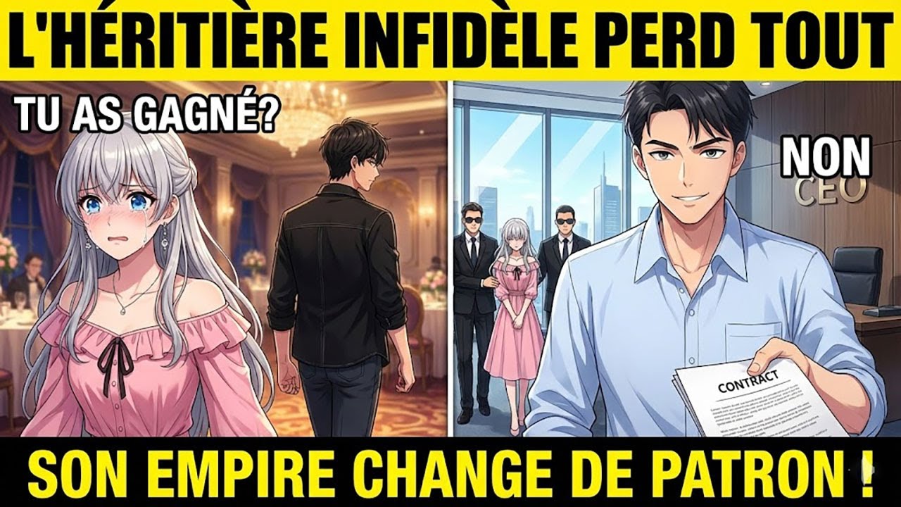 L'héritière infidèle perd tout  son empire change de patron !