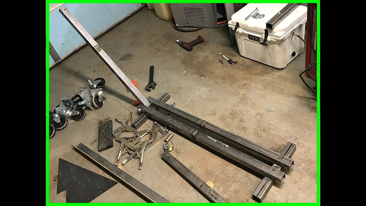Building a Mini Bike and Motorcycle Frame Jig for under $100!!!!!!
