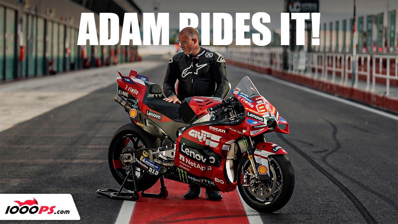 Adam Child Rides Ducati&rsquo;s MotoGP Bike - The Ultimate Dream Test!