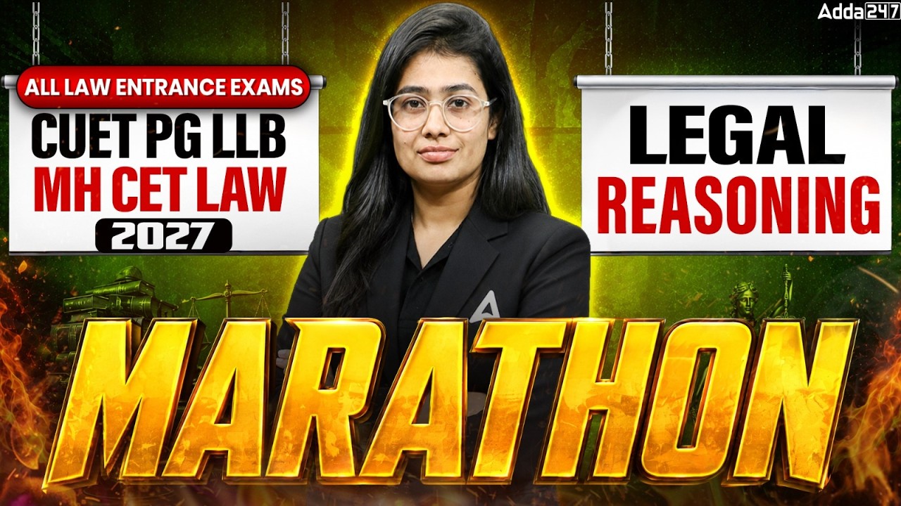 Legal reasoning Marathon | CUET PG LLB, MH CET LAW & OLET 2027 | Complete syllabus | Ab Hoga Tandav